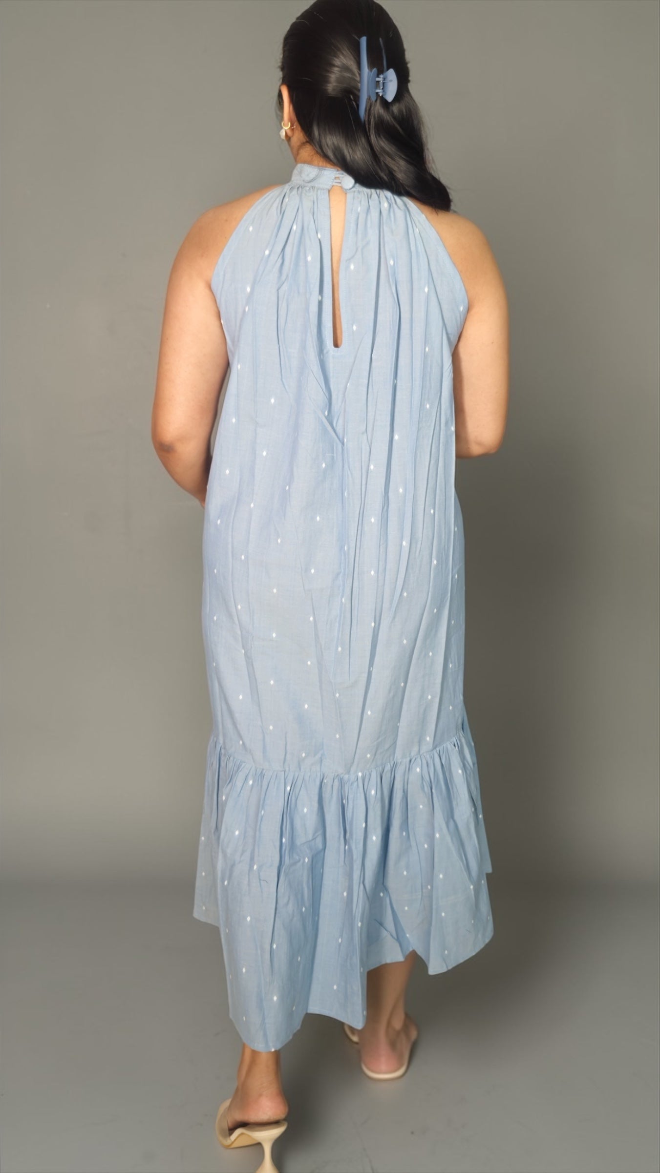 Azure Halter neck dress