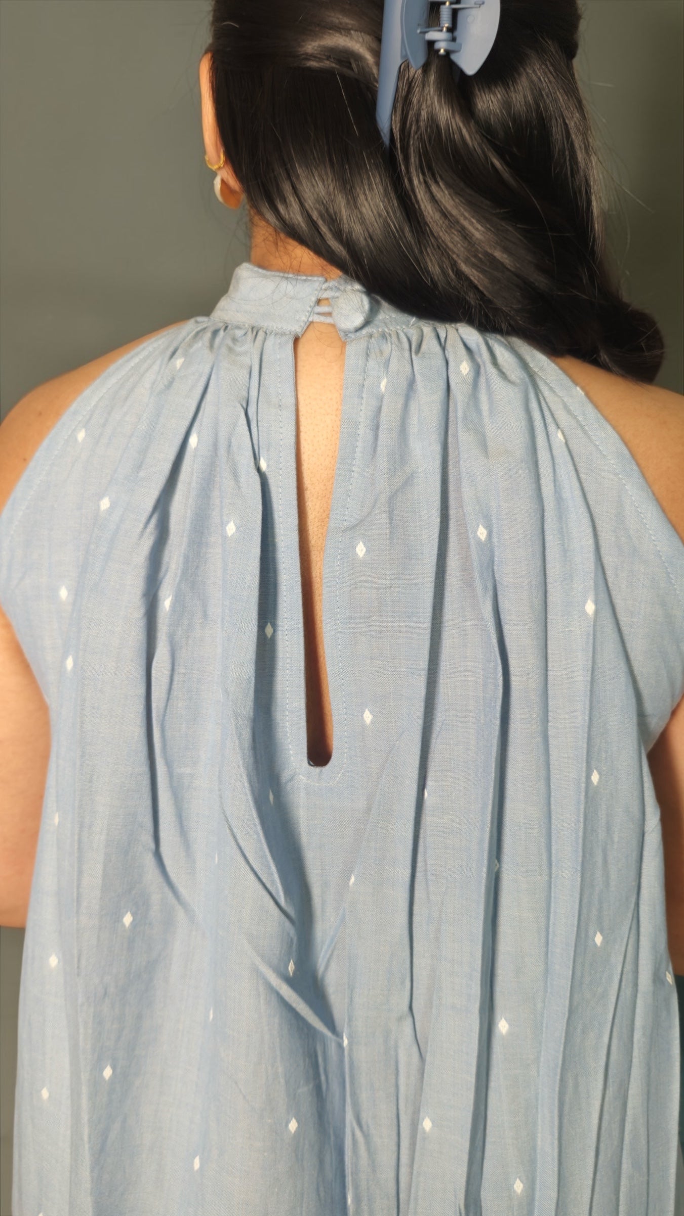 Azure Halter neck dress