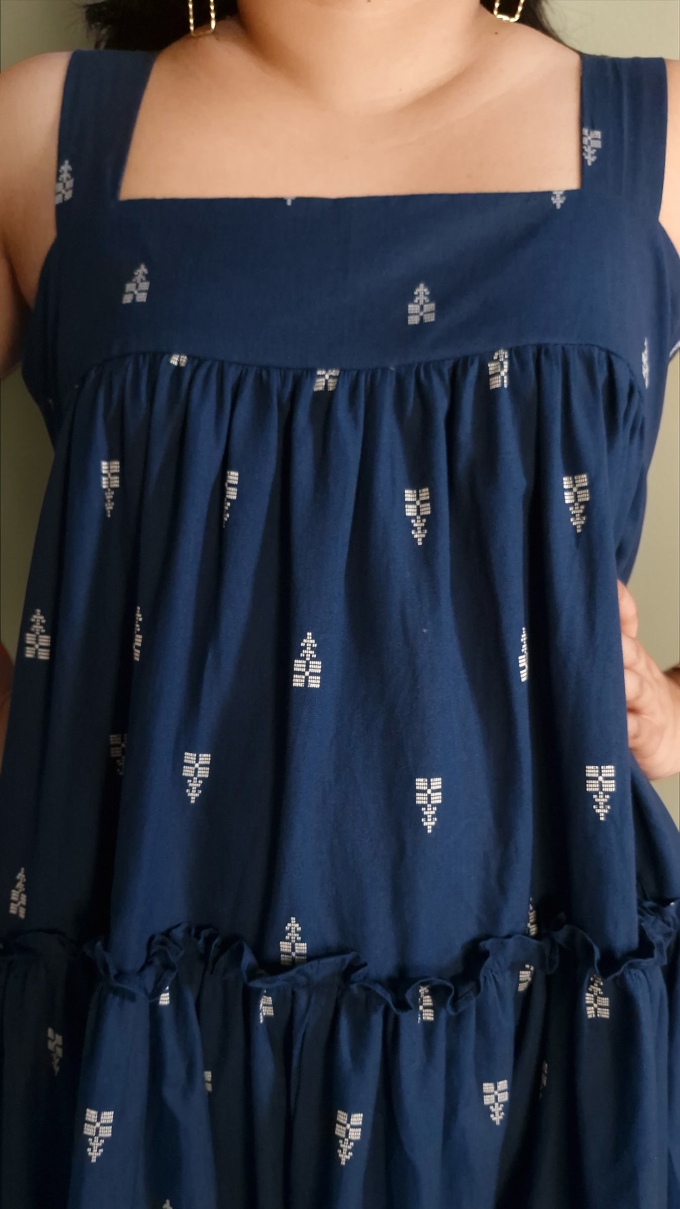 Azure Tiered Dress