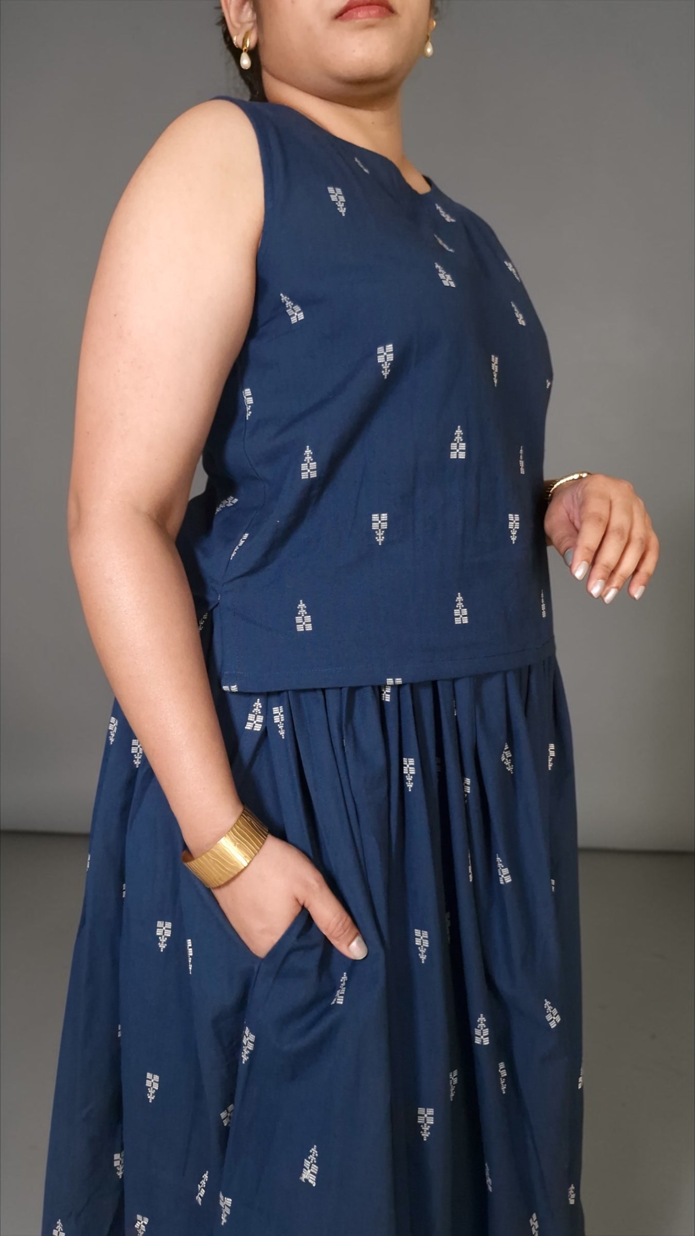 Azure Skirt and Top set